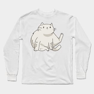 Fluffy cat Long Sleeve T-Shirt